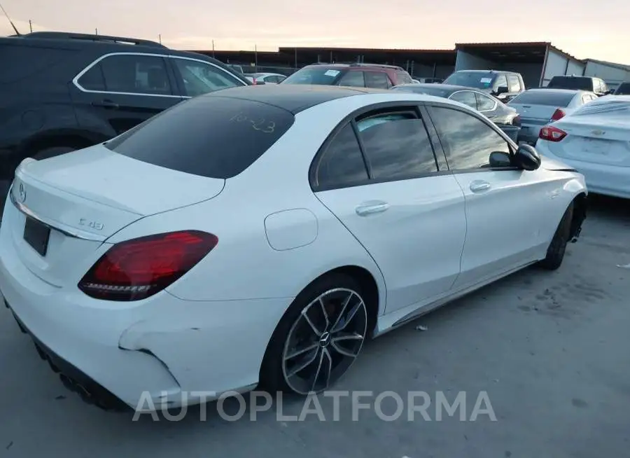 MERCEDES-BENZ AMG C 43 2020 vin W1KWF6EB9LR595118 from auto auction Iaai