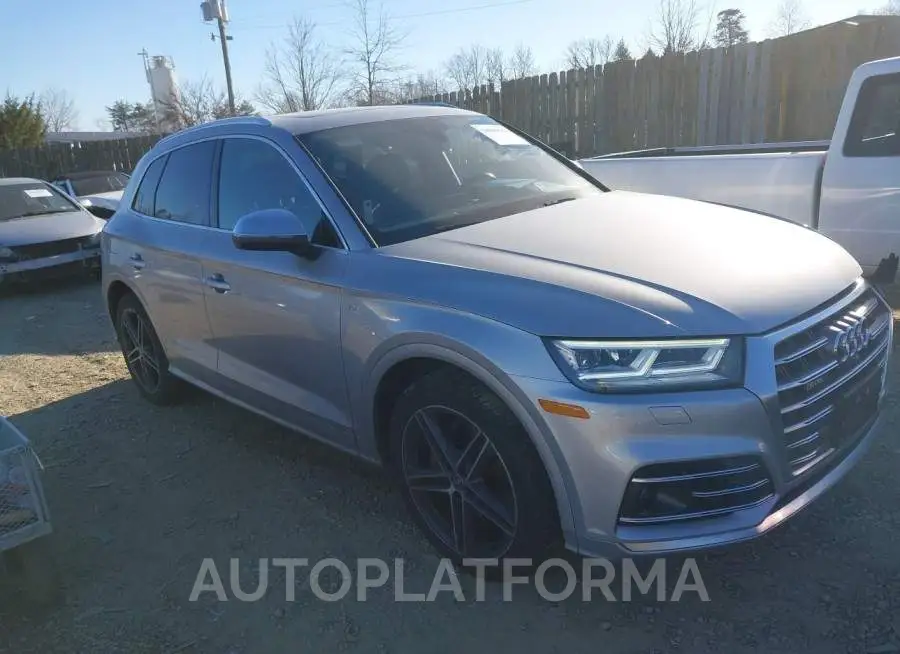 AUDI SQ5 2018 vin WA1C4AFY2J2052086 from auto auction Iaai