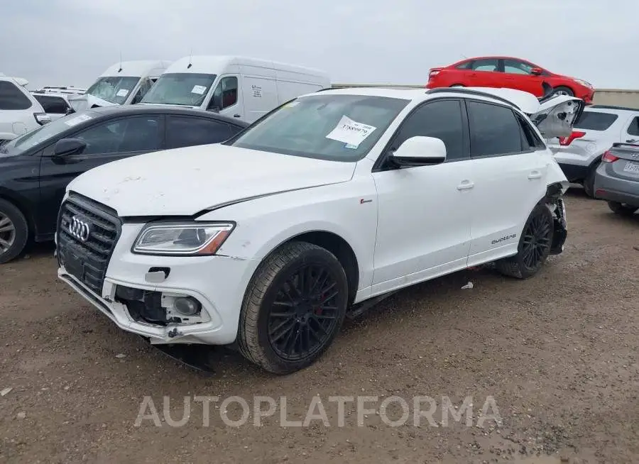 AUDI SQ5 2016 vin WA1CCAFP8GA036323 from auto auction Iaai