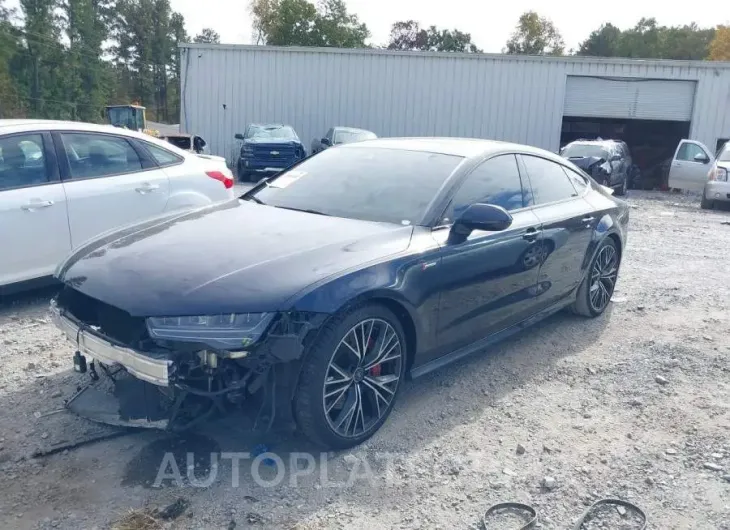 AUDI A7 2017 vin WAU22AFC2HN051358 from auto auction Iaai