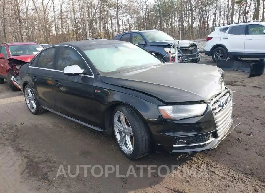 AUDI S4 2016 vin WAUBGAFL2GA012602 from auto auction Iaai