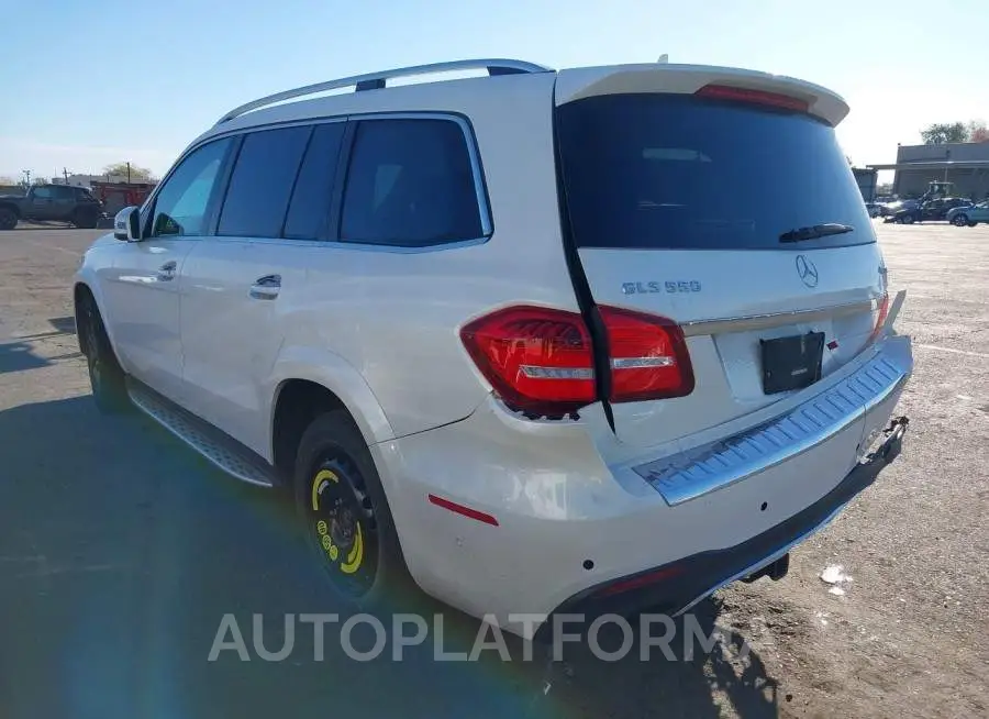 MERCEDES-BENZ GLS 550 2017 vin 4JGDF7DE7HA745621 from auto auction Iaai