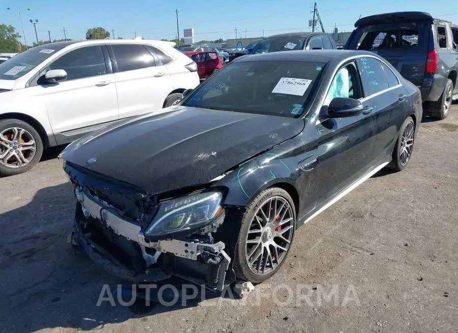 MERCEDES-BENZ AMG C 63 2016 vin 55SWF8HB9GU119415 from auto auction Iaai