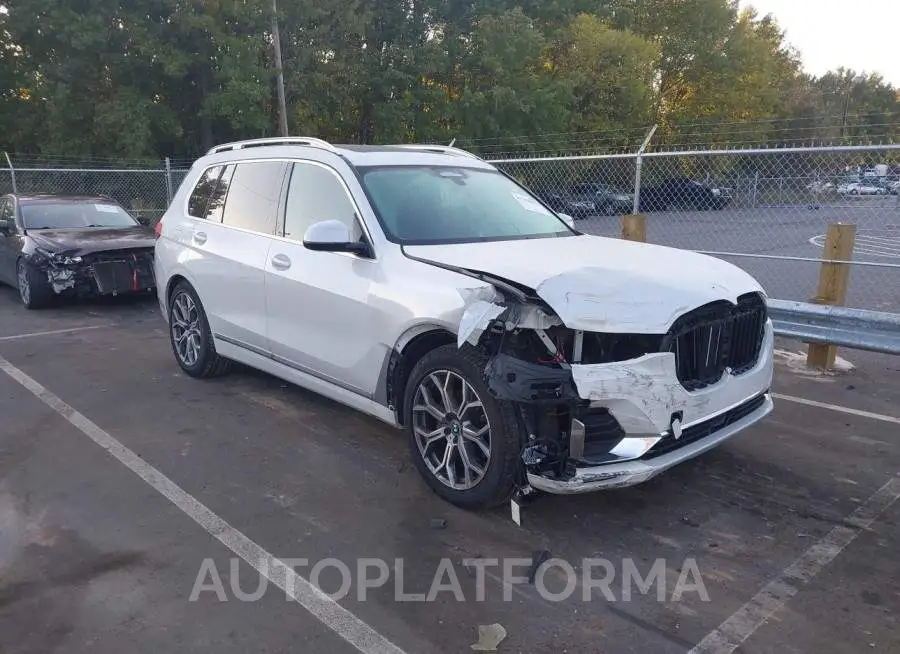 BMW X7 2021 vin 5UXCW2C01M9H68205 from auto auction Iaai