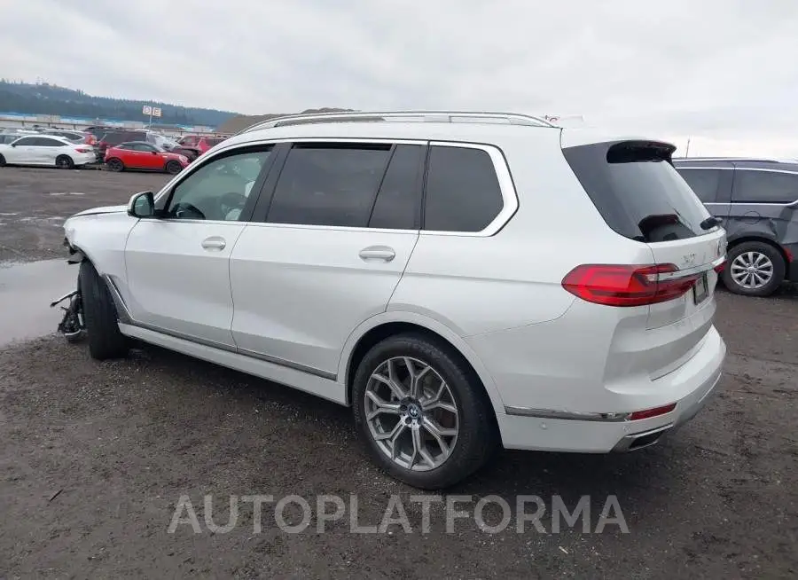 BMW X7 2019 vin 5UXCW2C58KL081621 from auto auction Iaai