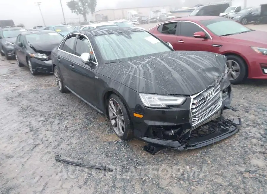 AUDI S4 2018 vin WAUB4AF46JA144626 from auto auction Iaai