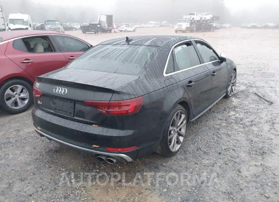 AUDI S4 2018 vin WAUB4AF46JA144626 from auto auction Iaai