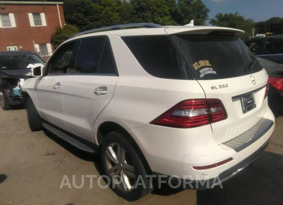 MERCEDES-BENZ ML 350 2015 vin 4JGDA5HB1FA475723 from auto auction Iaai