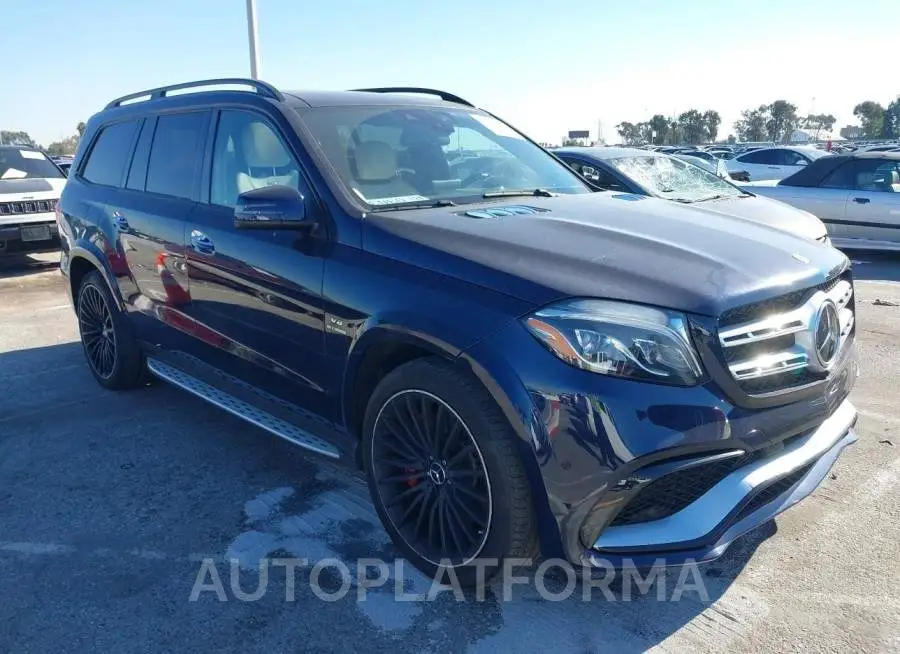 MERCEDES-BENZ AMG GLS 63 2017 vin 4JGDF7FE2HA862522 from auto auction Iaai