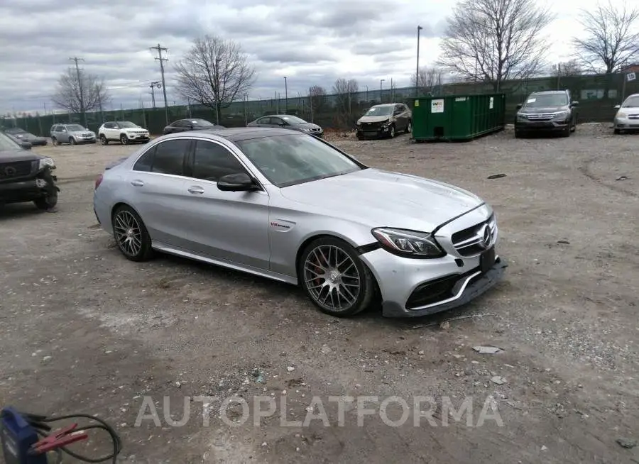 MERCEDES-BENZ AMG C 63 2017 vin 55SWF8HB5HU204365 from auto auction Iaai