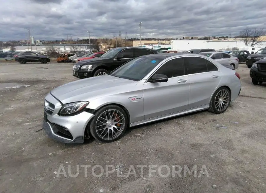 MERCEDES-BENZ AMG C 63 2017 vin 55SWF8HB5HU204365 from auto auction Iaai