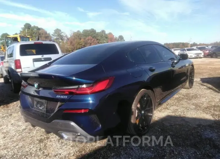 BMW 840I GRAN COUPE 2022 vin WBAGV2C06NCH03194 from auto auction Iaai