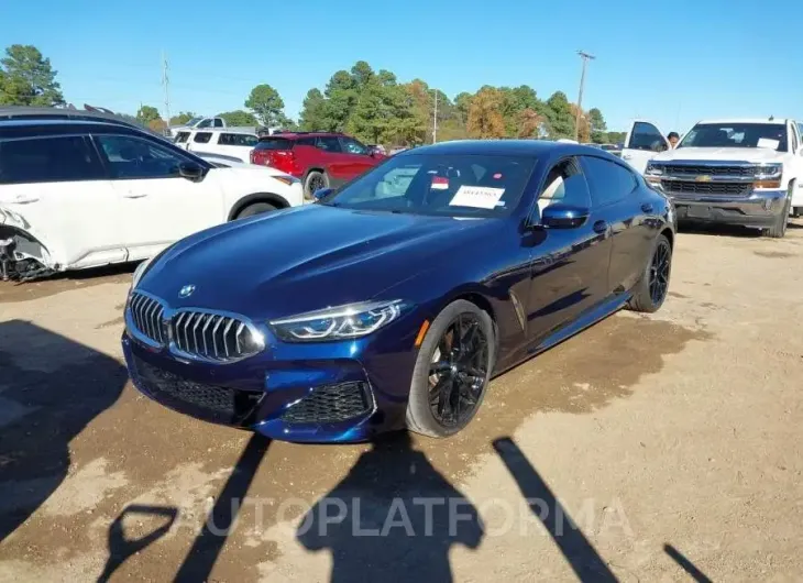 BMW 840I GRAN COUPE 2022 vin WBAGV2C06NCH03194 from auto auction Iaai