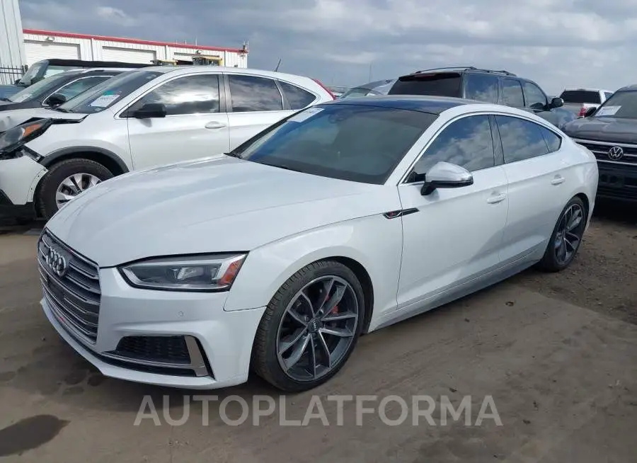 AUDI S5 2018 vin WAUB4CF53JA064785 from auto auction Iaai