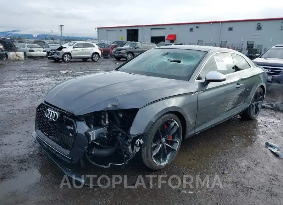 AUDI S5 2018 vin WAUR4AF50JA099481 from auto auction Iaai