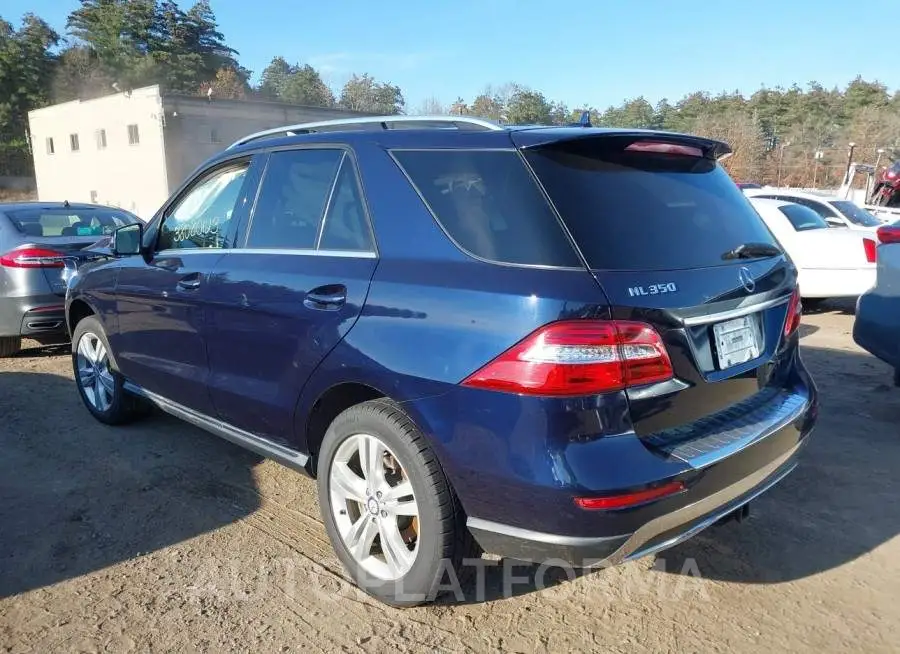 MERCEDES-BENZ ML 350 2015 vin 4JGDA5HB7FA495989 from auto auction Iaai