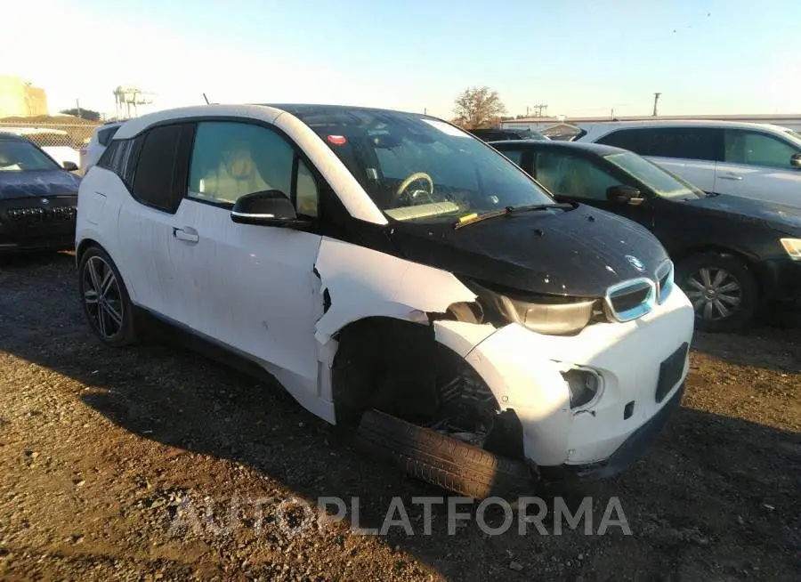 BMW I3 2017 vin WBY1Z6C53HV547989 from auto auction Iaai