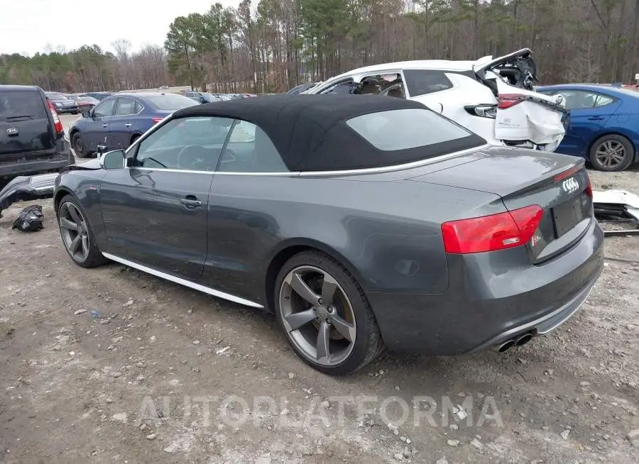 AUDI S5 2015 vin WAUVGAFH0FN000898 from auto auction Iaai