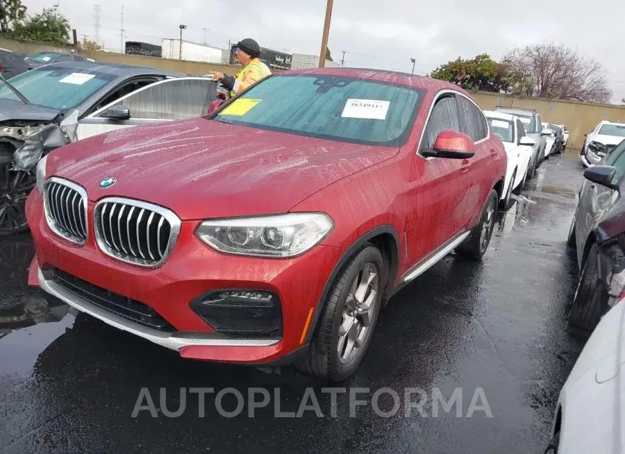 BMW X4 2021 vin 5UX2V1C04M9H69809 from auto auction Iaai