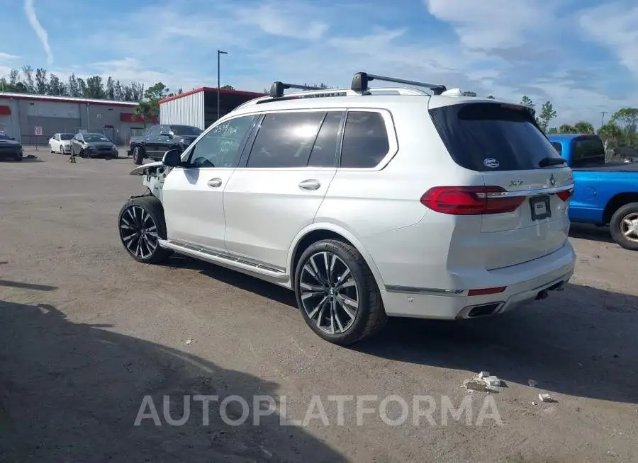 BMW X7 2019 vin 5UXCX4C59KLS38937 from auto auction Iaai