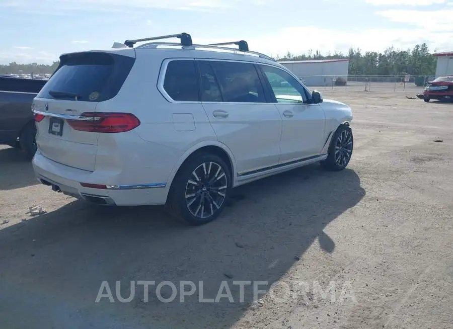 BMW X7 2019 vin 5UXCX4C59KLS38937 from auto auction Iaai