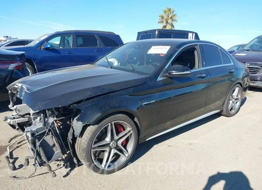 MERCEDES-BENZ AMG C 63 2016 vin 55SWF8HB1GU117688 from auto auction Iaai