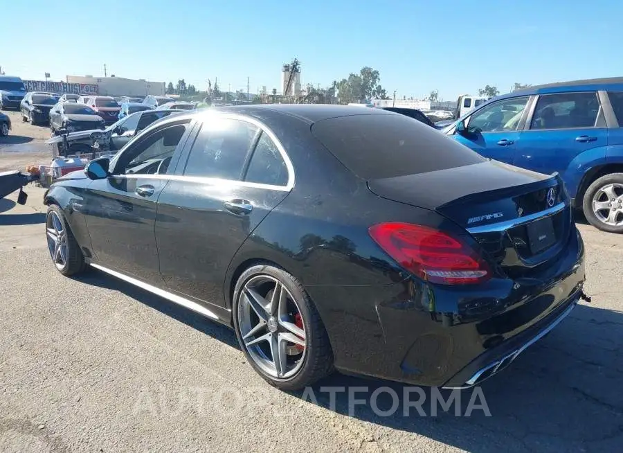 MERCEDES-BENZ AMG C 63 2016 vin 55SWF8HB1GU117688 from auto auction Iaai