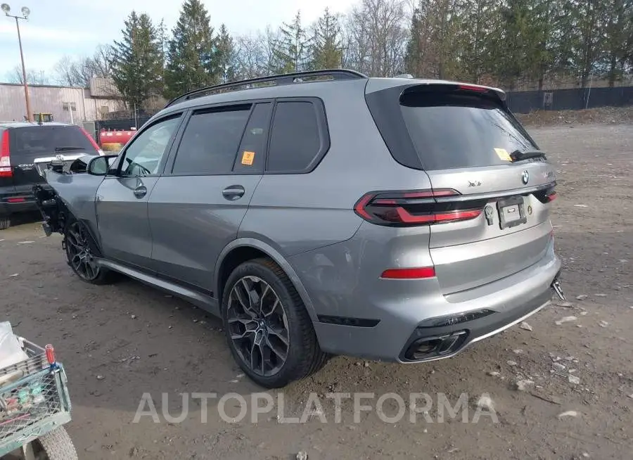 BMW X7 2024 vin 5UX33EM03R9S62890 from auto auction Iaai