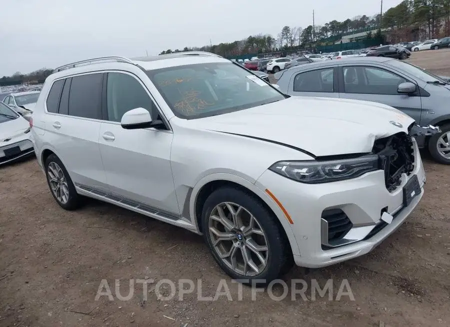 BMW X7 2020 vin 5UXCW2C04L9A02824 from auto auction Iaai