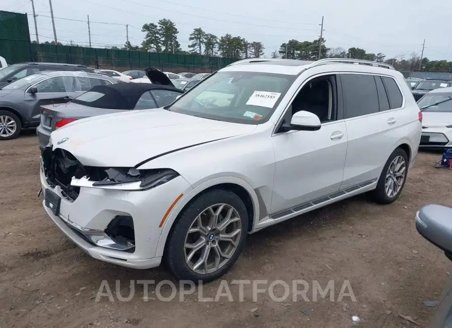 BMW X7 2020 vin 5UXCW2C04L9A02824 from auto auction Iaai