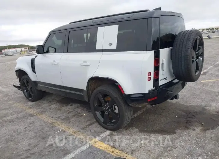 LAND ROVER DEFENDER 2022 vin SALE3ERU8N2101968 from auto auction Iaai