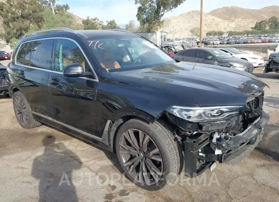 BMW X7 2022 vin 5UXCW2C03N9N07334 from auto auction Iaai