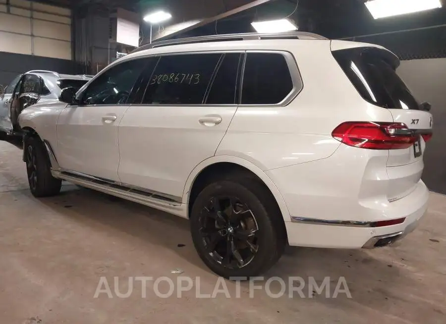 BMW X7 2021 vin 5UXCW2C06M9G36024 from auto auction Iaai