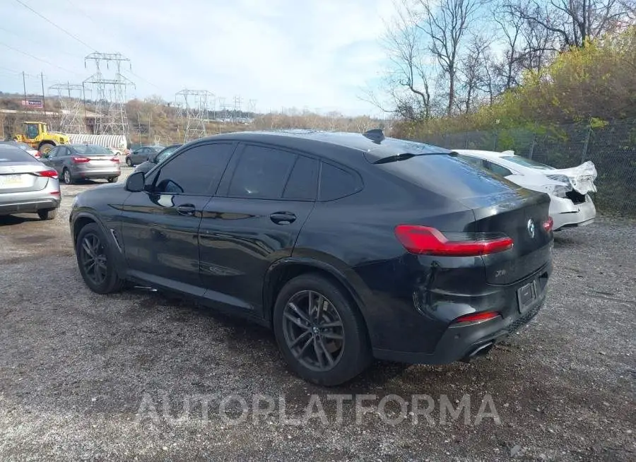 BMW X4 2019 vin 5UXUJ5C52KLJ63199 from auto auction Iaai