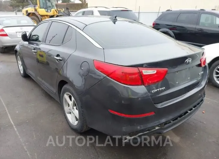 KIA OPTIMA 2015 vin 5XXGN4A71FG511310 from auto auction Iaai