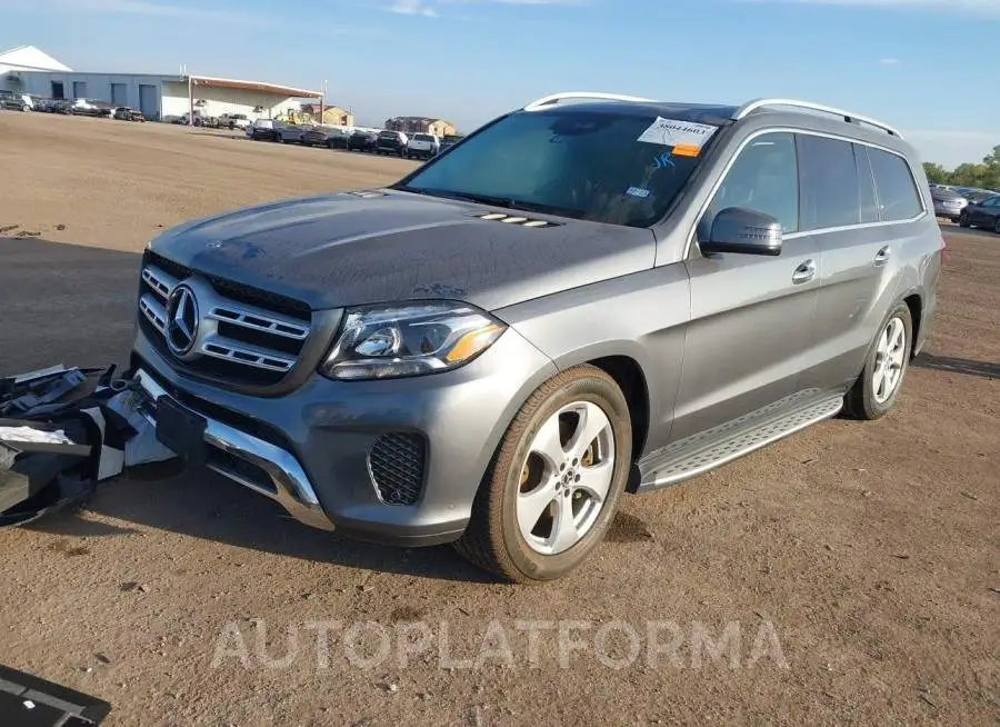 MERCEDES-BENZ GLS 450 2017 vin 4JGDF6EE8HA986757 from auto auction Iaai