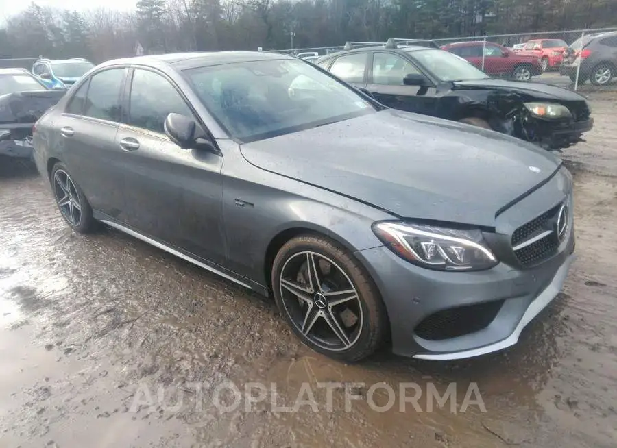 MERCEDES-BENZ AMG C 43 2017 vin 55SWF6EB8HU230614 from auto auction Iaai