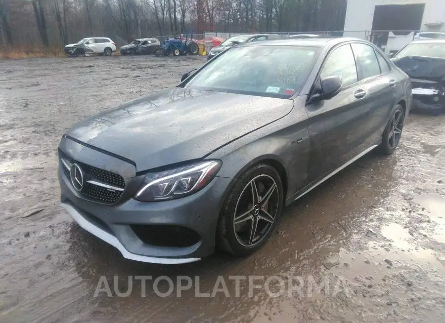 MERCEDES-BENZ AMG C 43 2017 vin 55SWF6EB8HU230614 from auto auction Iaai