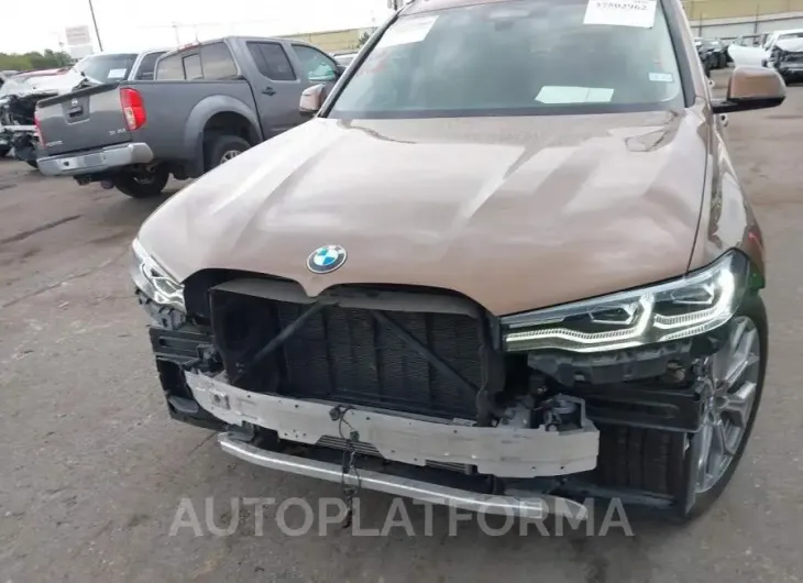 BMW X7 2020 vin 5UXCW2C06L9B86440 from auto auction Iaai