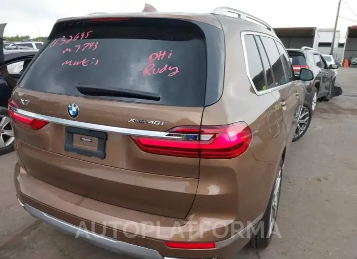 BMW X7 2020 vin 5UXCW2C06L9B86440 from auto auction Iaai