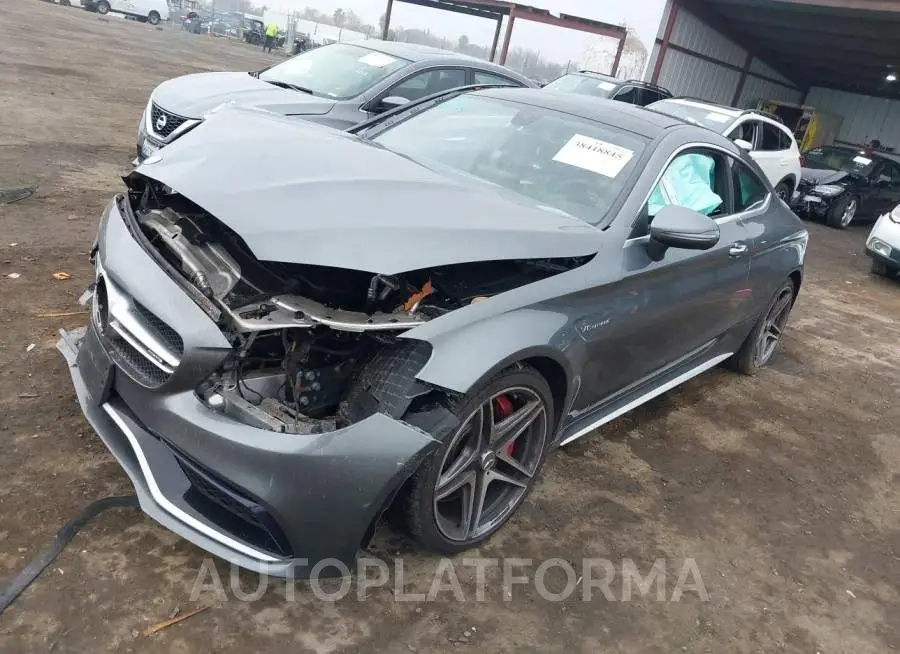 MERCEDES-BENZ AMG C 63 2017 vin WDDWJ8HB4HF506960 from auto auction Iaai