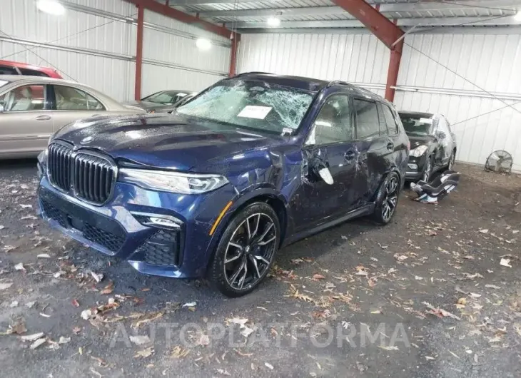 BMW X7 2022 vin 5UXCW2C06N9J23712 from auto auction Iaai