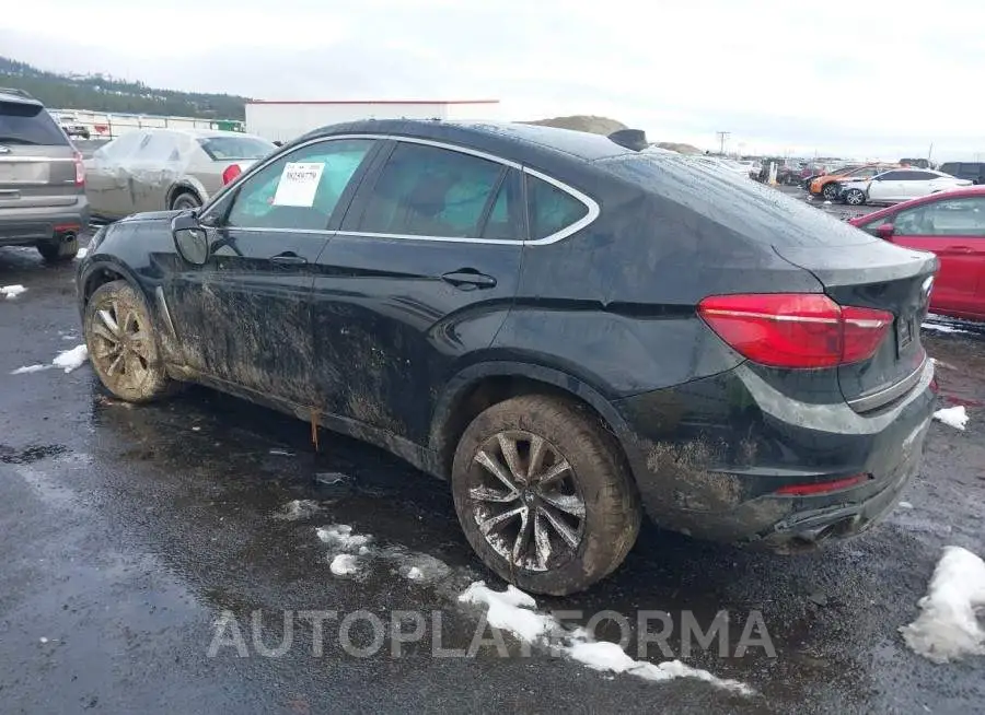 BMW X6 2017 vin 5UXKU2C59H0N85087 from auto auction Iaai