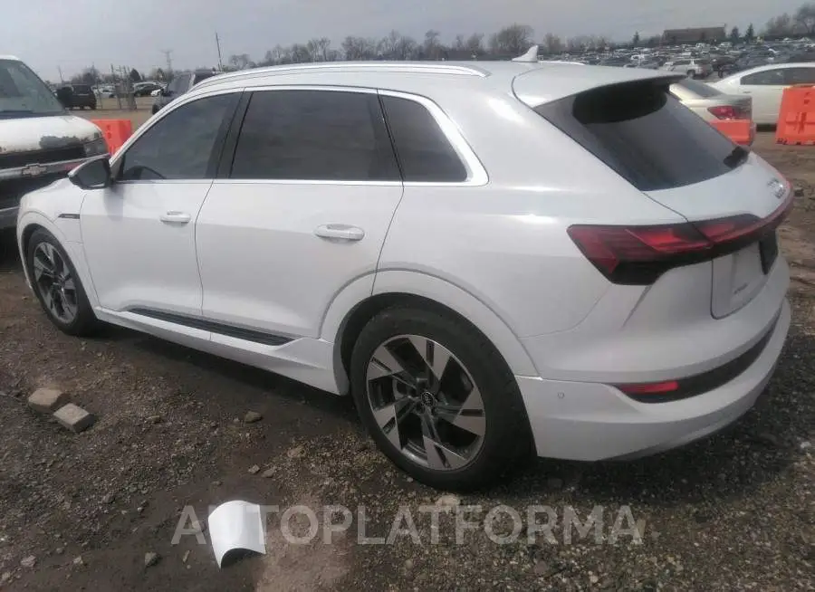 AUDI E-TRON 2022 vin WA1LABGE1NB007875 from auto auction Iaai