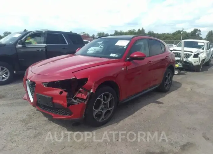 ALFA ROMEO STELVIO 2022 vin ZASPAKBN0N7D27522 from auto auction Iaai