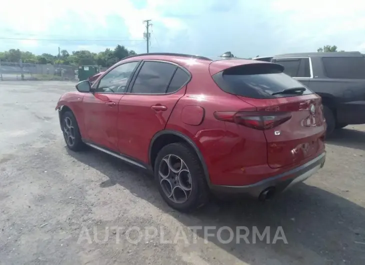 ALFA ROMEO STELVIO 2022 vin ZASPAKBN0N7D27522 from auto auction Iaai