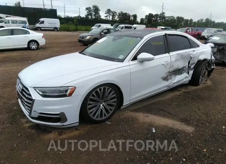 AUDI A8 L 2021 vin WAU8DAF86MN007597 from auto auction Iaai