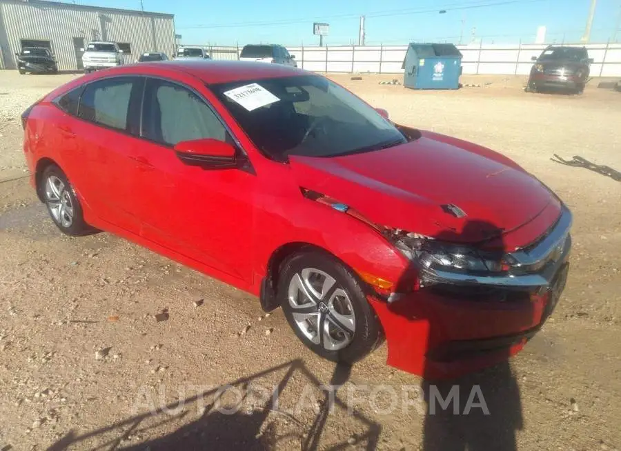 HONDA CIVIC SEDAN 2017 vin 2HGFC2F50HH500992 from auto auction Iaai