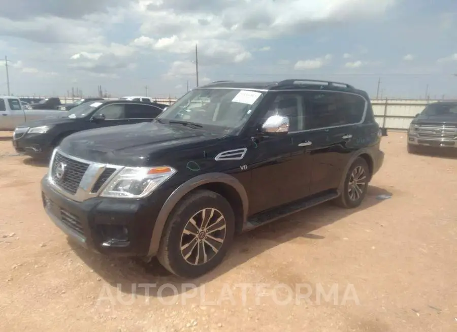 NISSAN ARMADA 2020 vin JN8AY2ND7L9109998 from auto auction Iaai