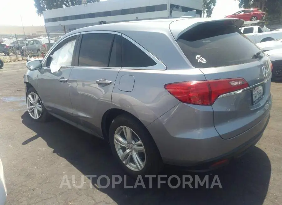 ACURA RDX 2015 vin 5J8TB3H52FL012510 from auto auction Iaai